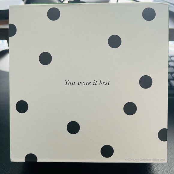 Kate Spade Multicolor Earring Set of 3 New In Box.  Coffee, Sunglasses & Daisies - Picture 4 of 4